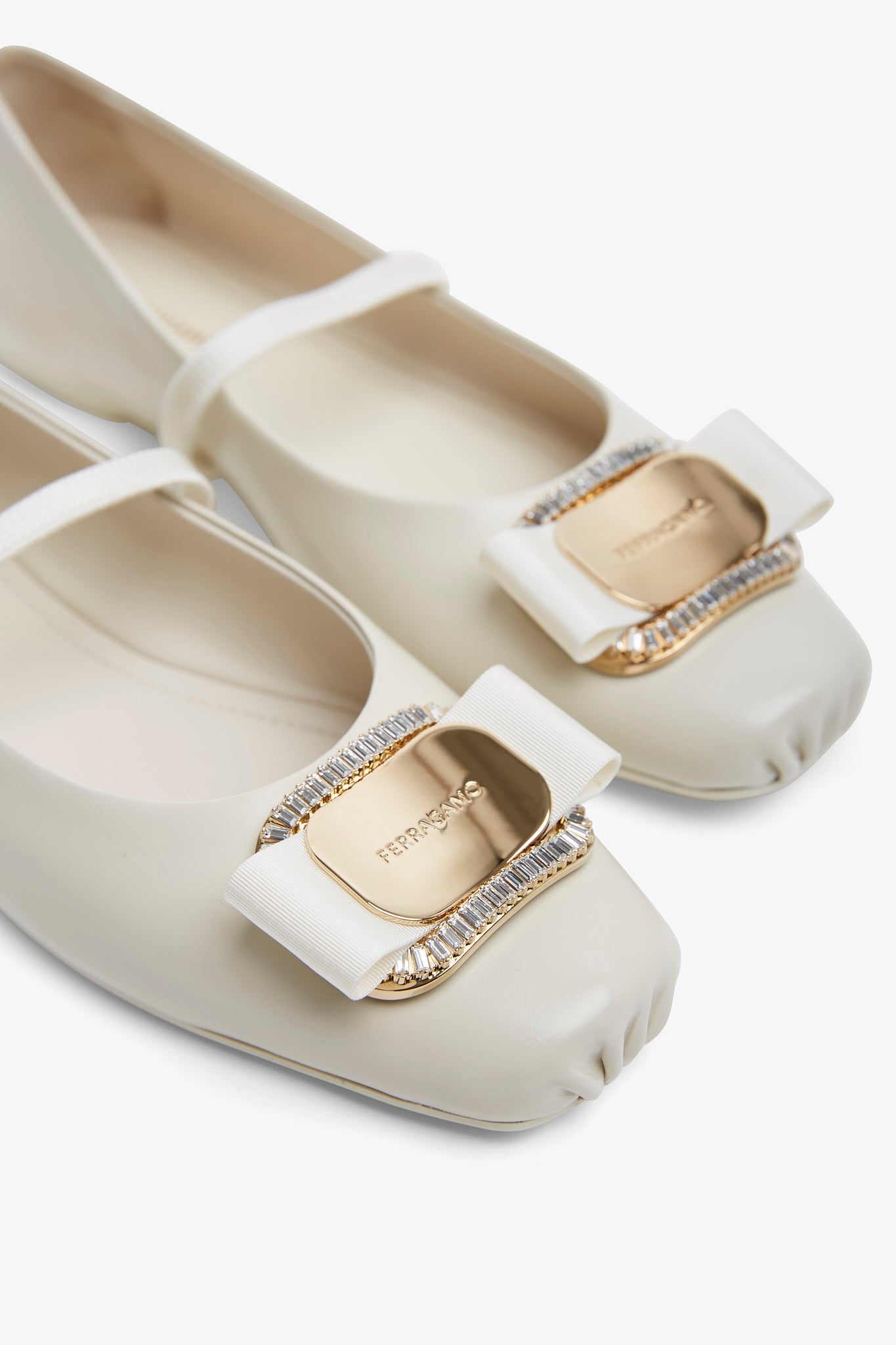 New Vara bridal ballet flats