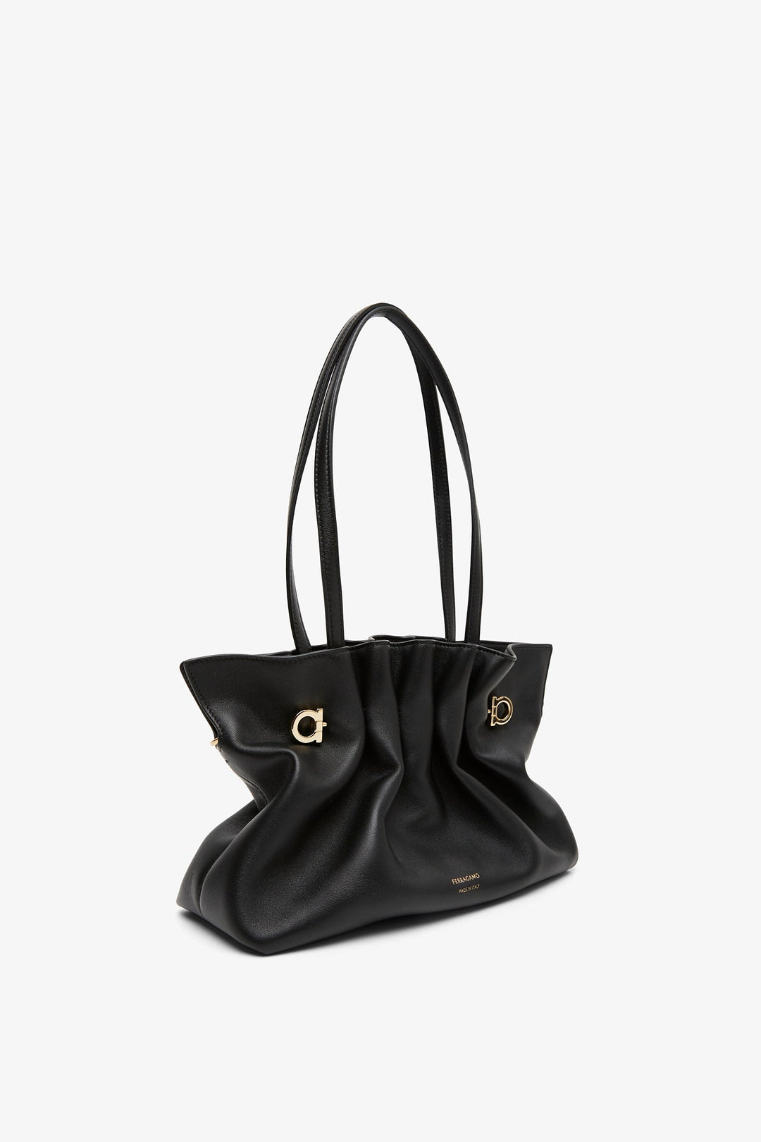 バッグ・カバンその他 Ferragamo Soft-Bag Small black leather Ferragamo | Ferragamo Soft-bag small black | Savannahs