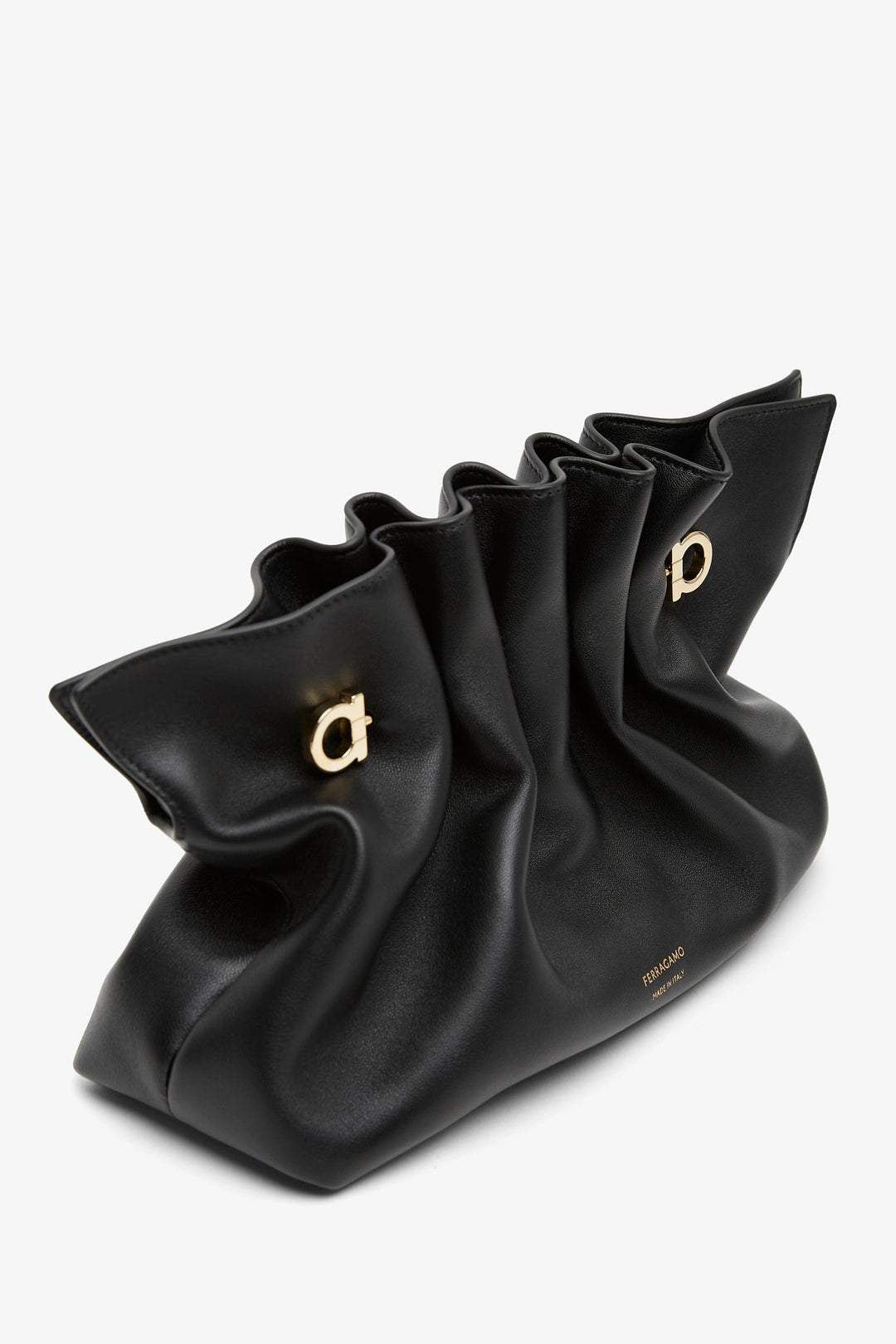 ショルダーバッグ・ポシェット Ferragamo Soft-Bag Small Black Leather Ferragamo | Ferragamo Soft-bag small black | Savannahs