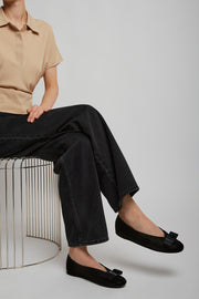 Vanna I black ballerinas
