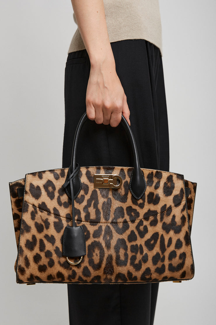 The new studio leopard bag
