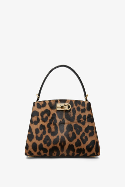 The new studio leopard box bag