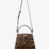 The new studio leopard box bag
