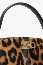 The new studio leopard box bag