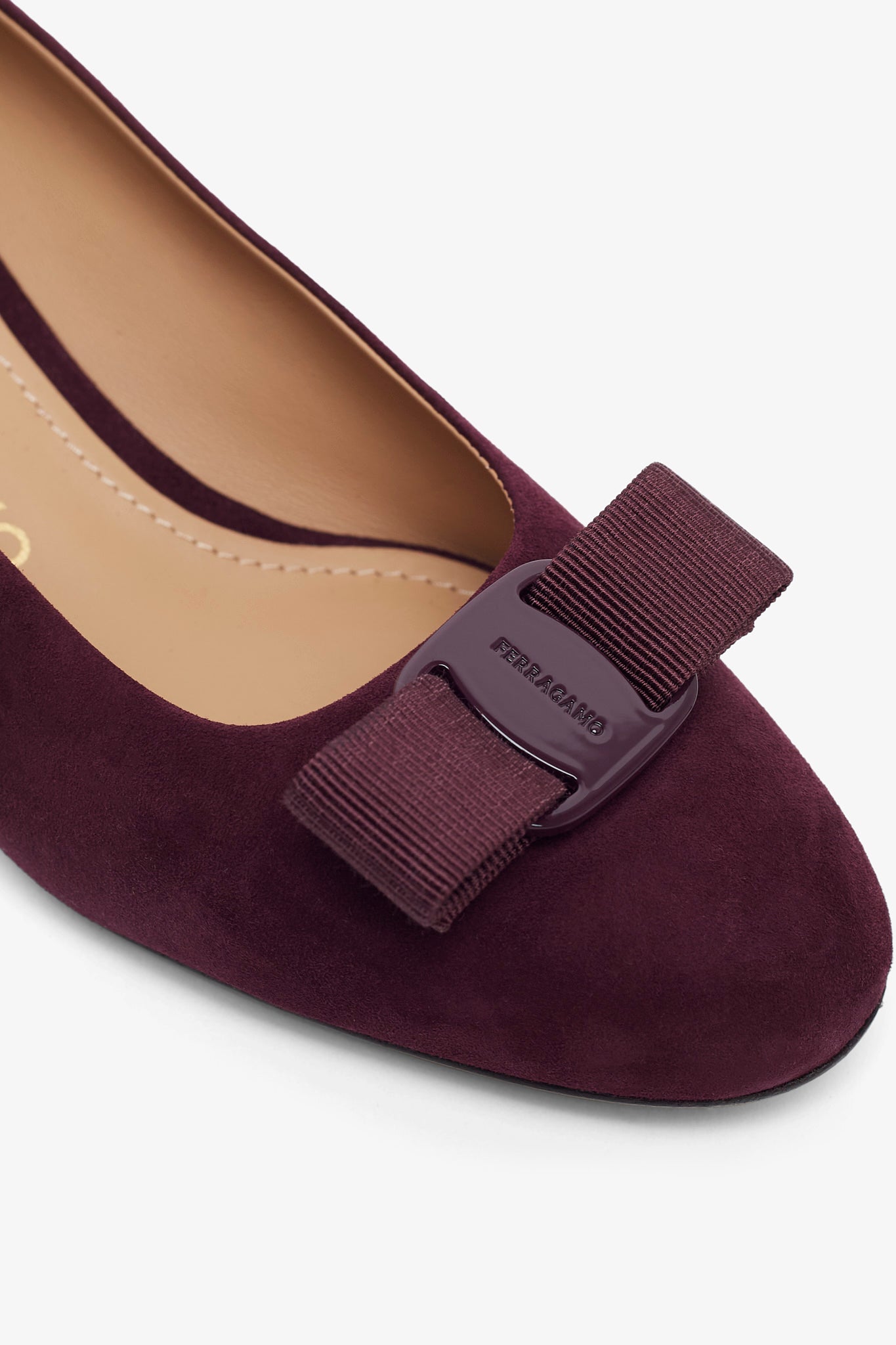 Vara 2.0 plum suede pumps