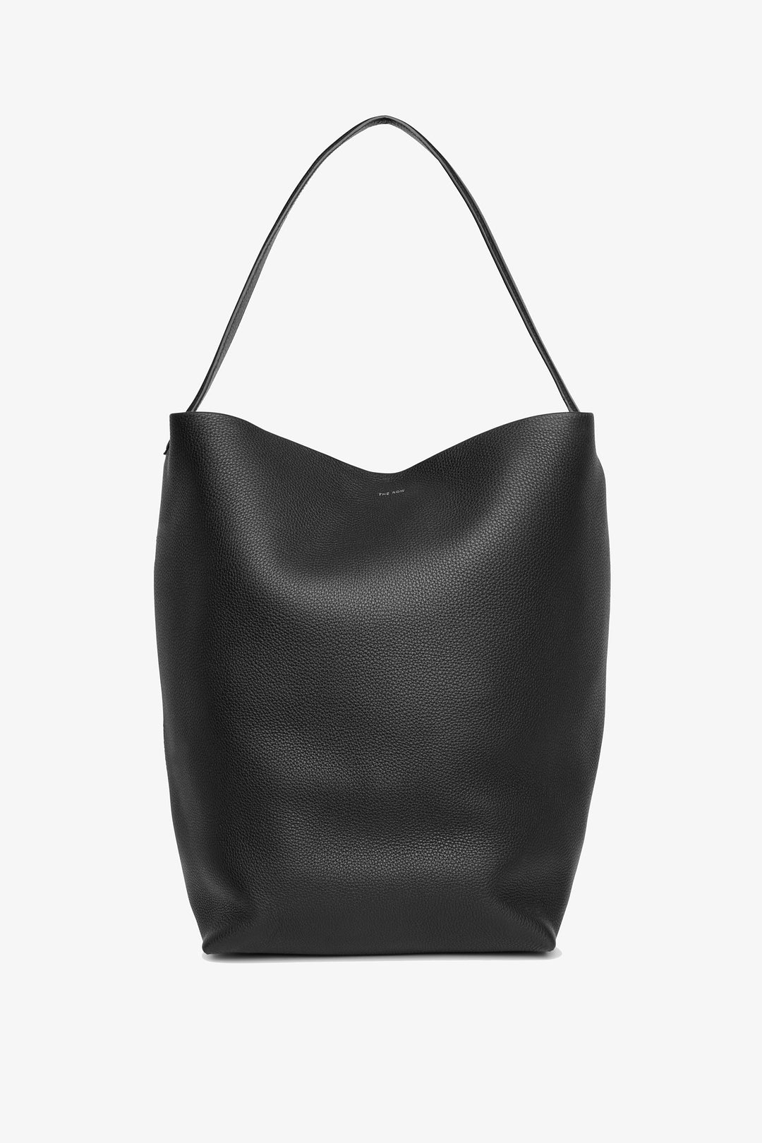 The Row | Large N/S black leather park tote bag | Savannahs