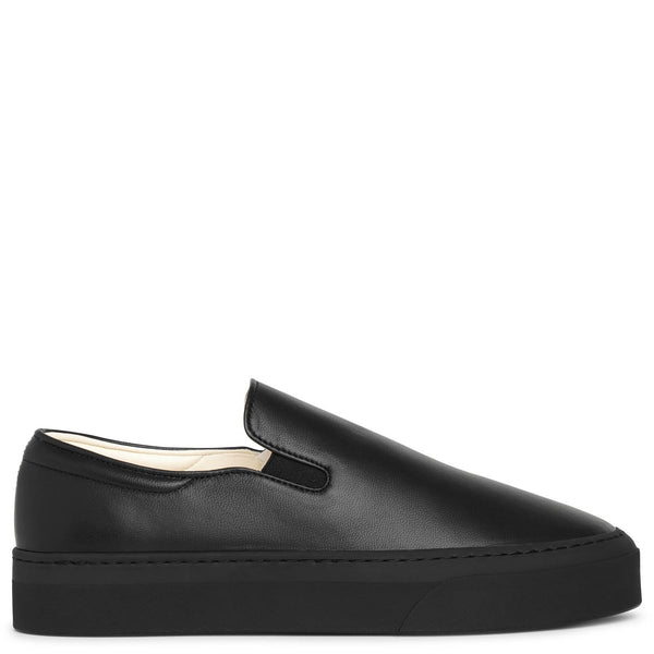 The Row | Marie H black nappa sneakers | Savannahs