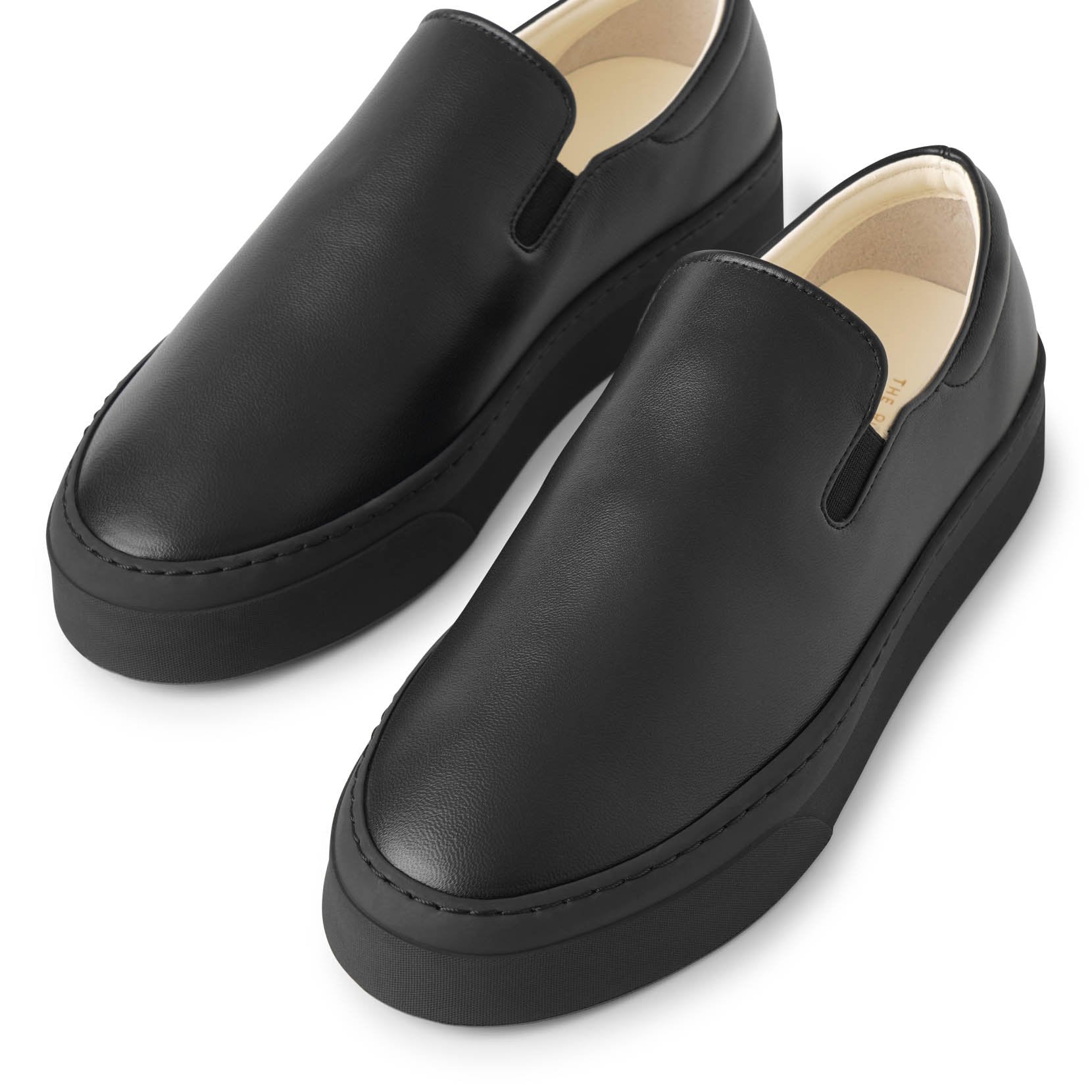 The Row | Marie H black nappa sneakers | Savannahs