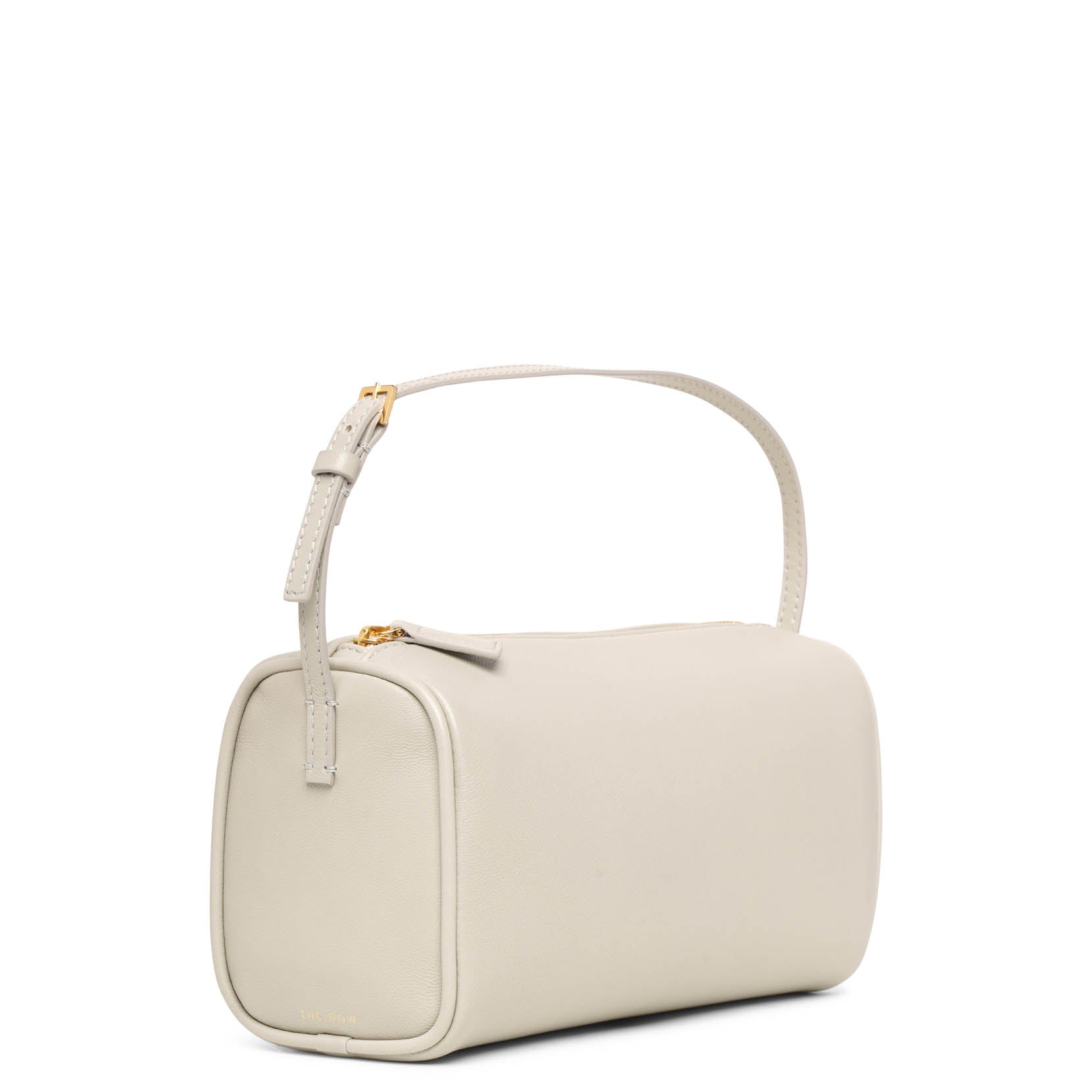 The Row | 90's light grey leather bag | Savannahs