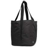 Drew black nylon duffel bag