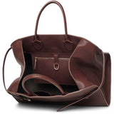 Margaux belt 15 burgundy saddle bag