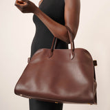 Soft Margaux 17 burgundy saddle bag