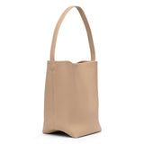 Medium N/S Park light beige tote bag