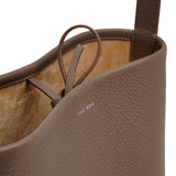 Small N/S park elephant leather tote bag