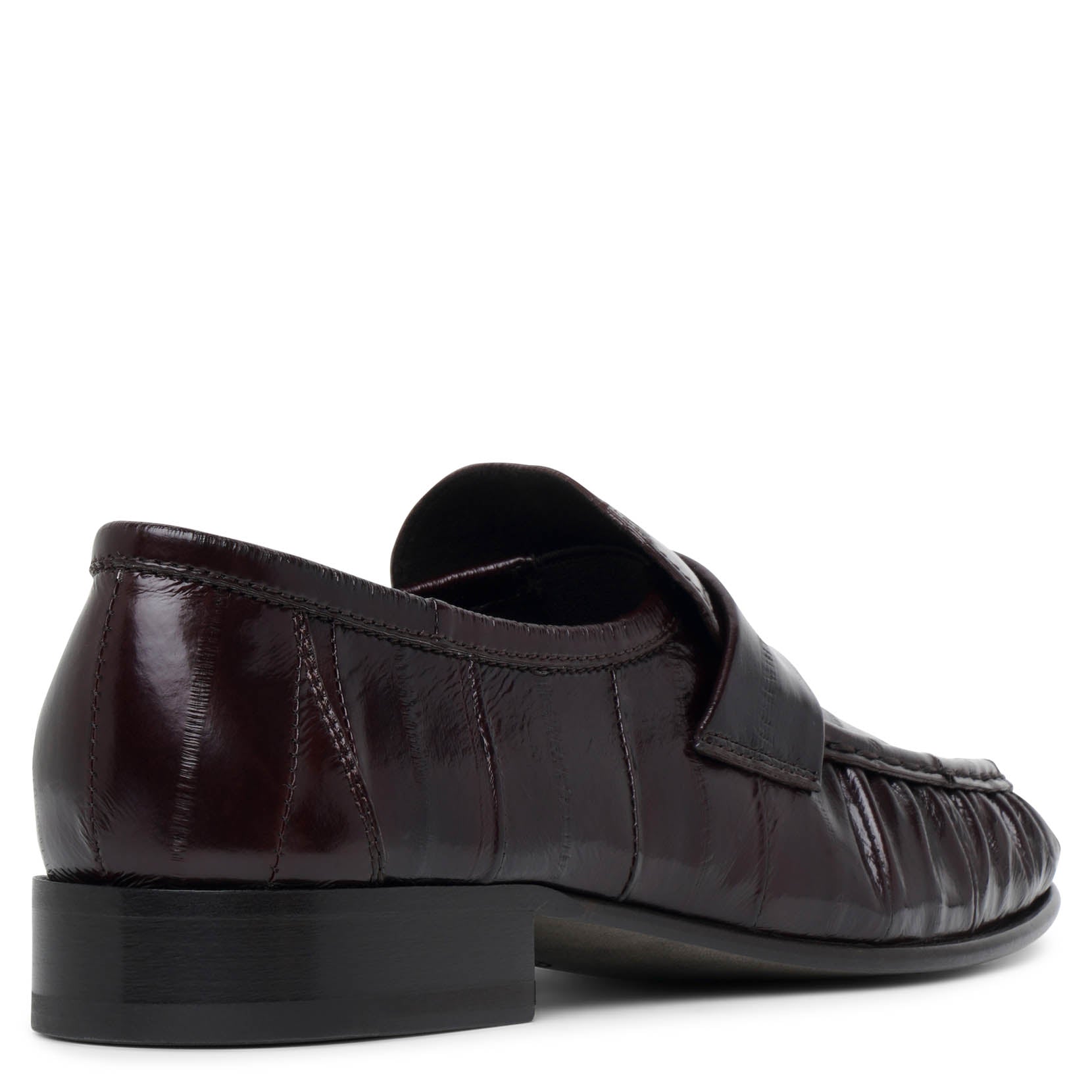 The Row | Soft brown eel loafers | Savannahs