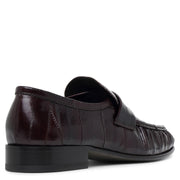 Soft brown eel loafers
