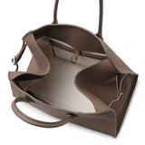 Soft Margaux 15 taupe matte grain bag