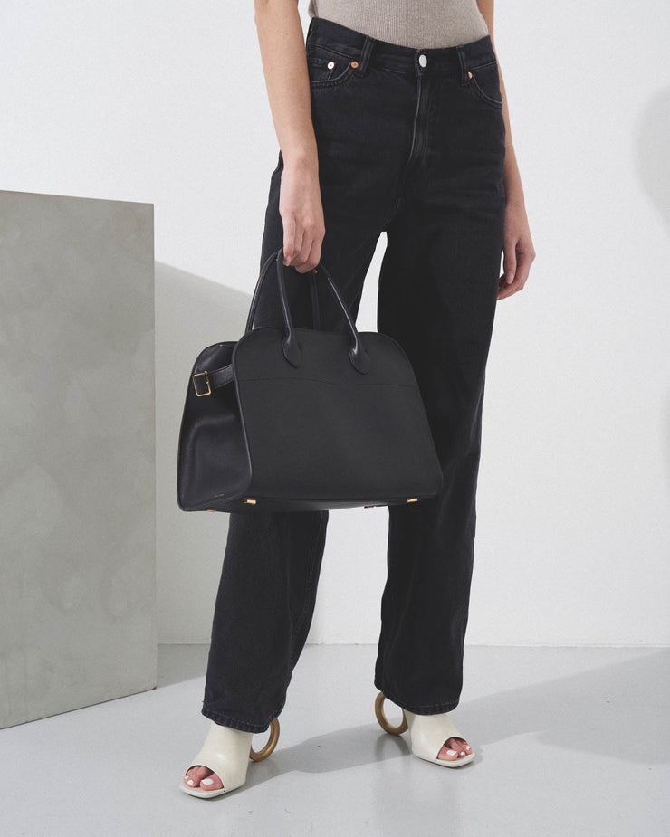 THE ROW Margaux 12 Top-Handle Bag in Leather