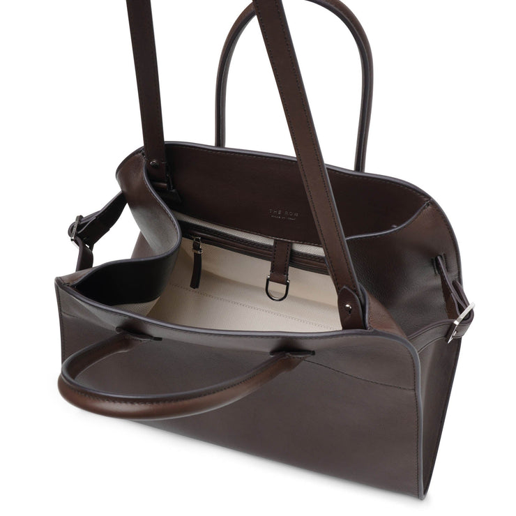 Soft Margaux 12 dark brown leather bag
