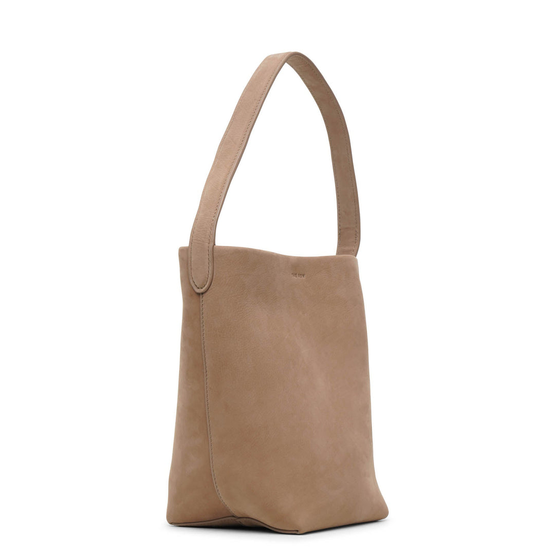 トートバッグ [The Row] Small To Go Tote Bag in Nubuck Small To Go Tote Bag Tan in Nubuck – The Row