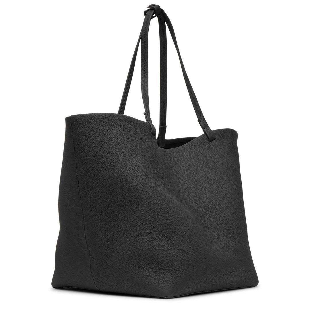 関税込☆ THE ROW park three XL leather tote bag black The Row | XL Park tote black matte grain bag | Savannahs