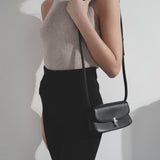 E/W Sofia black box calf bag