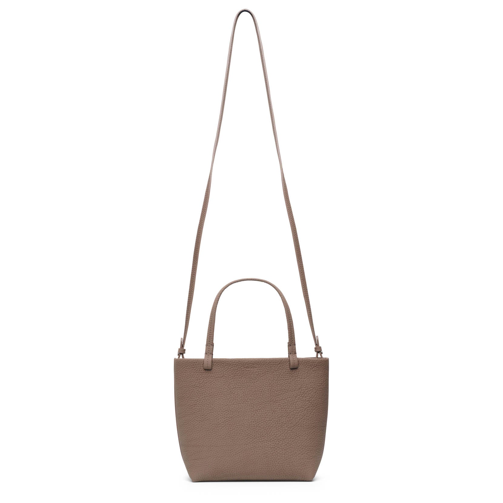 THE ROW PARK TOTE SMALL TAUPE MATTE GRAIN BAG