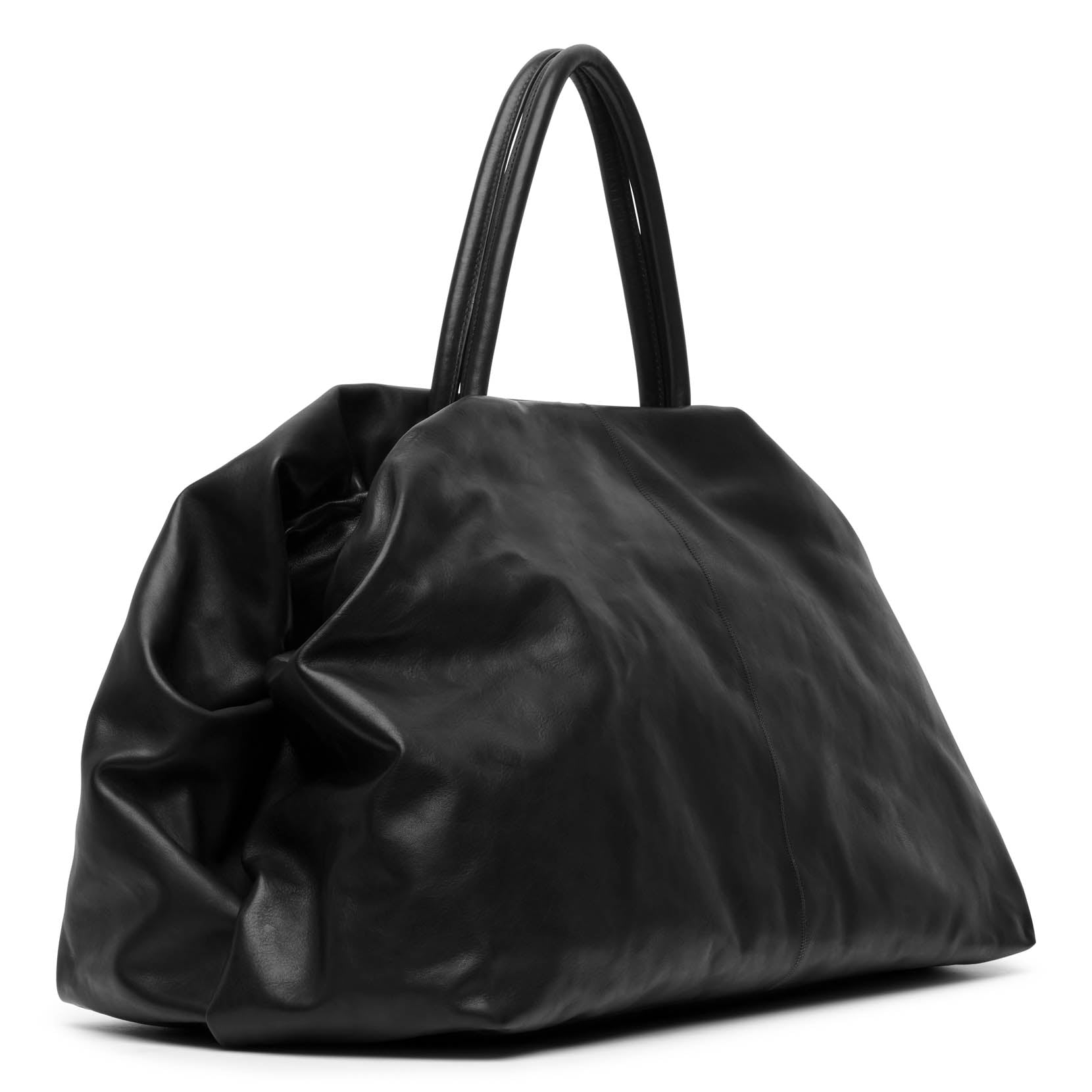 The Row | Elio black soft bag | Savannahs