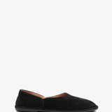 Canal slip-on black suede loafers