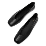 Eva Two black ballerinas