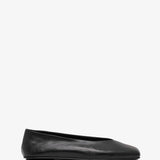 Eva Two black ballerinas