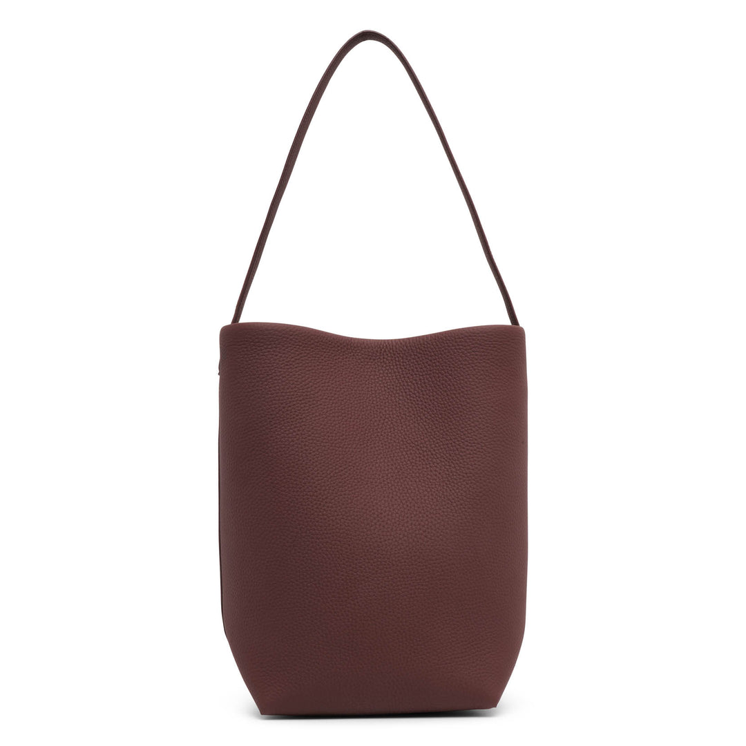 The Row | Medium N/S park brown leather tote bag | Savannahs