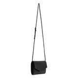 Envelope black leather
