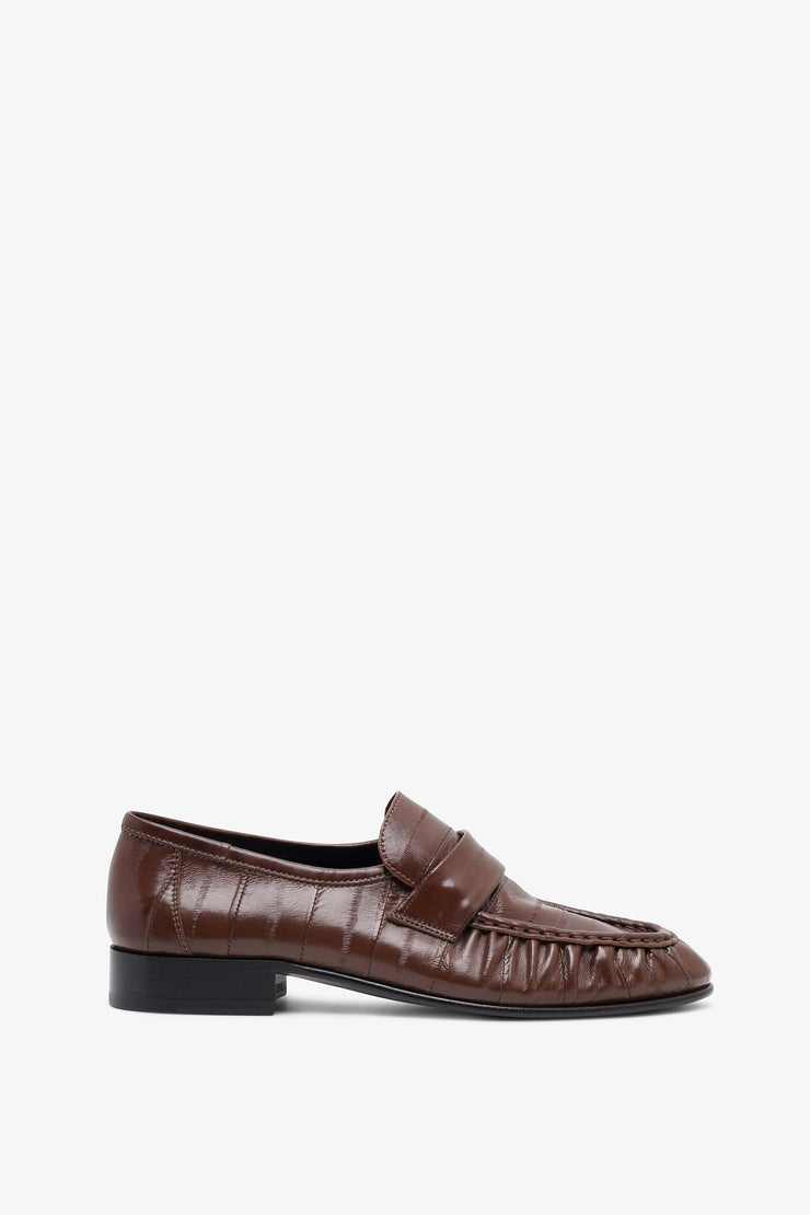 Soft light brown loafers