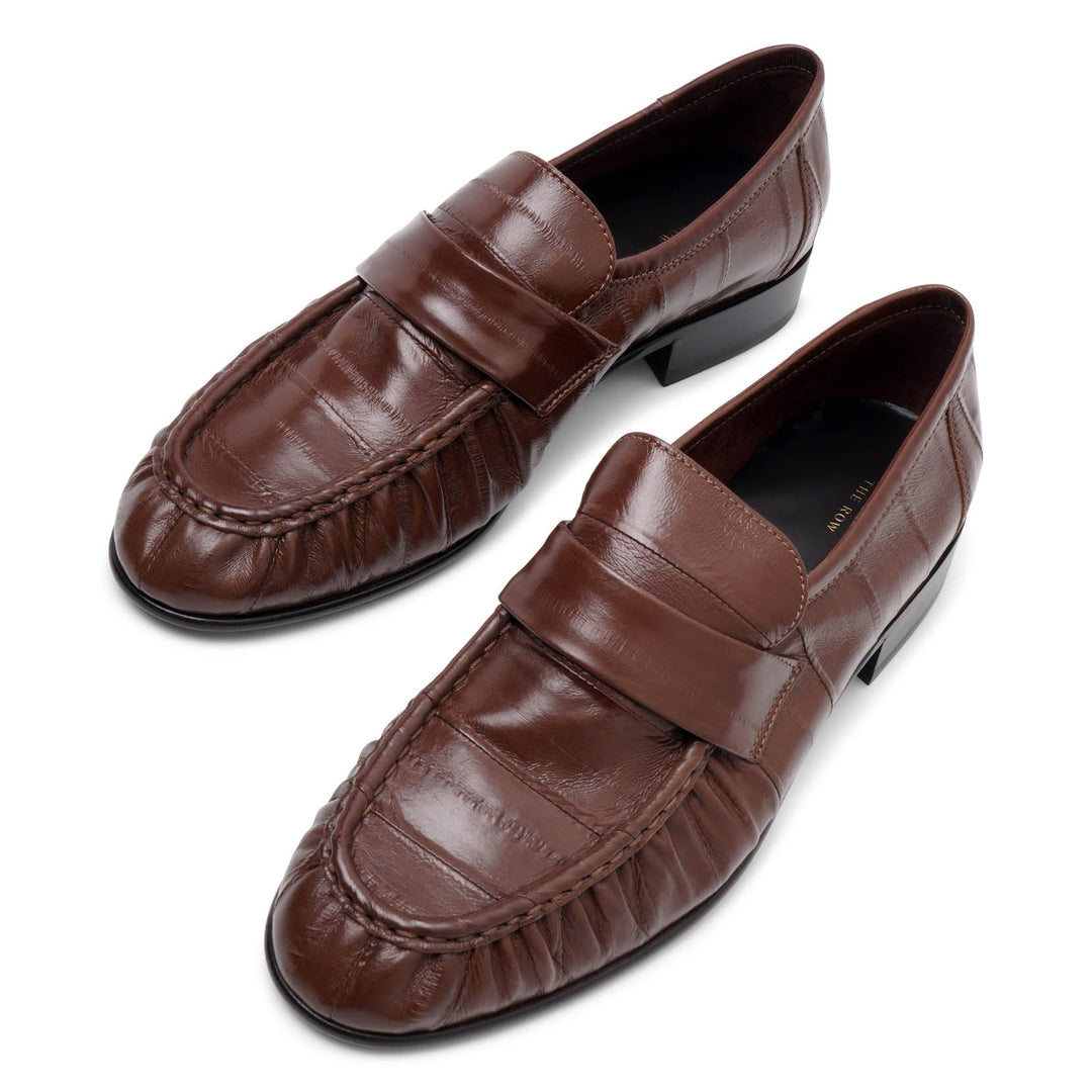 The Row | Soft light brown loafers | Savannahs