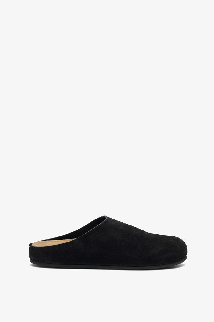 The Row | Hugo black slides | Savannahs