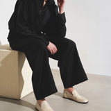 Cary taupe leather loafers