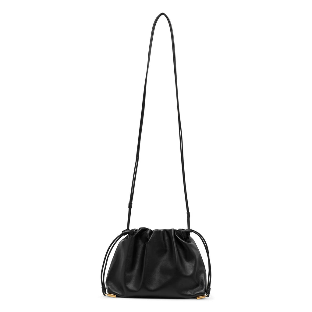 Angy black leather bag