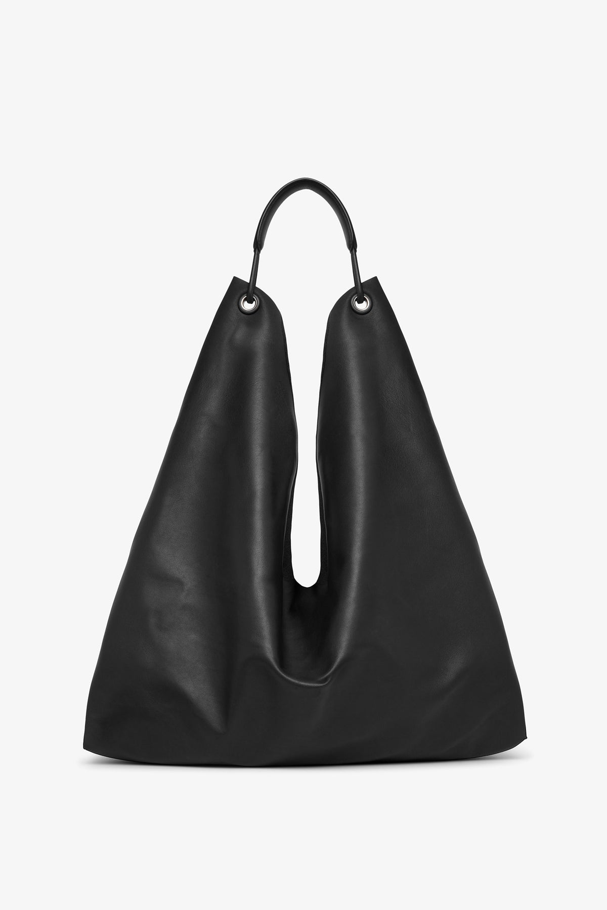 The Row | Bindle 3 black leather shoulder bag | Savannahs