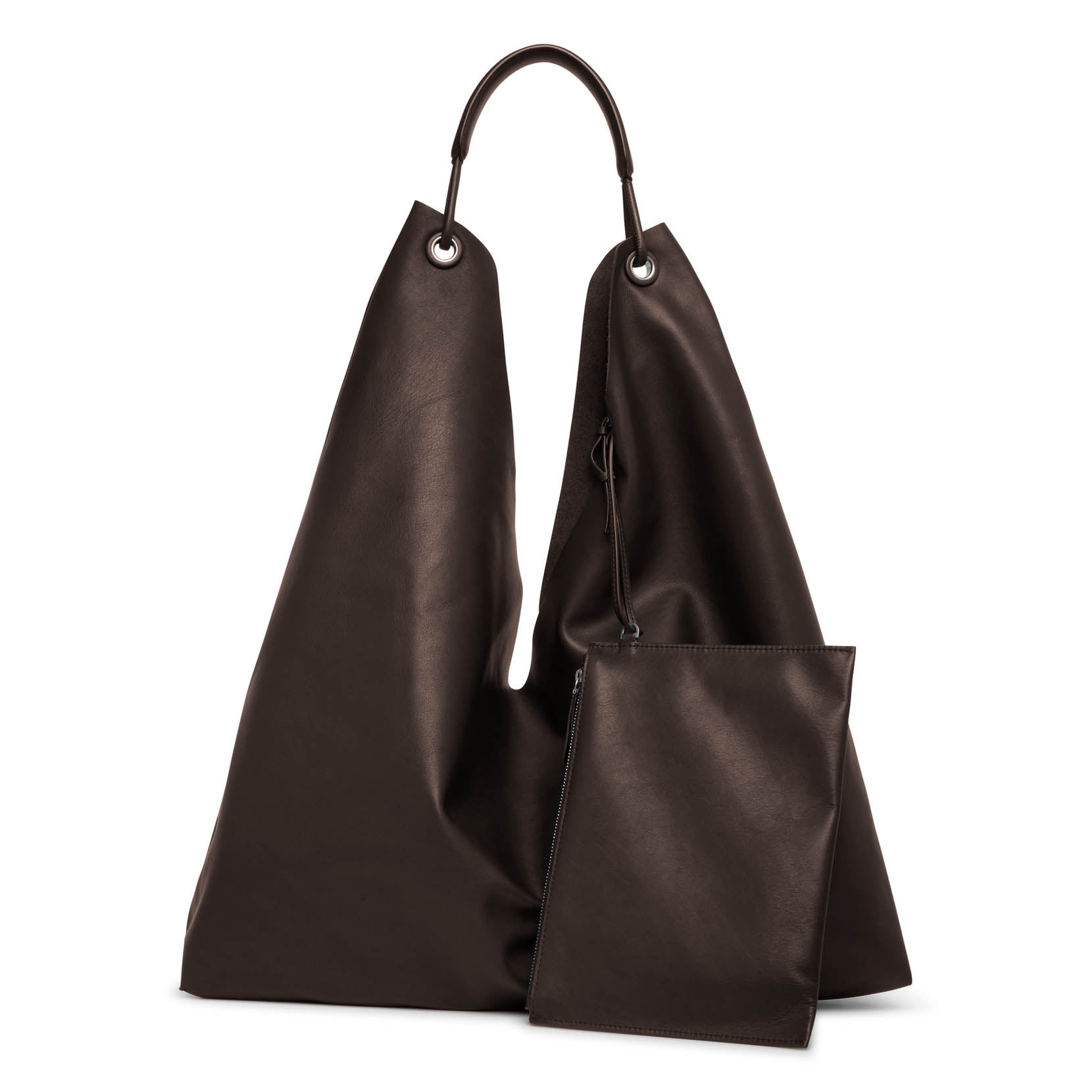 The Row | Bindle 3 dark brown shoulder bag | Savannahs