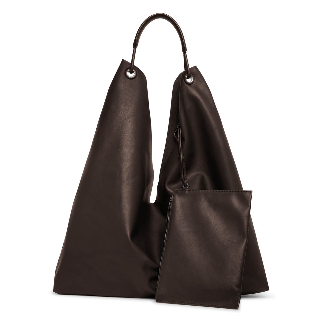 The Row | Bindle 3 dark brown shoulder bag | Savannahs