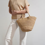 Emilie raffia bag
