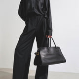 EW Margaux black leather bag