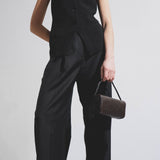 90's brown leather bag