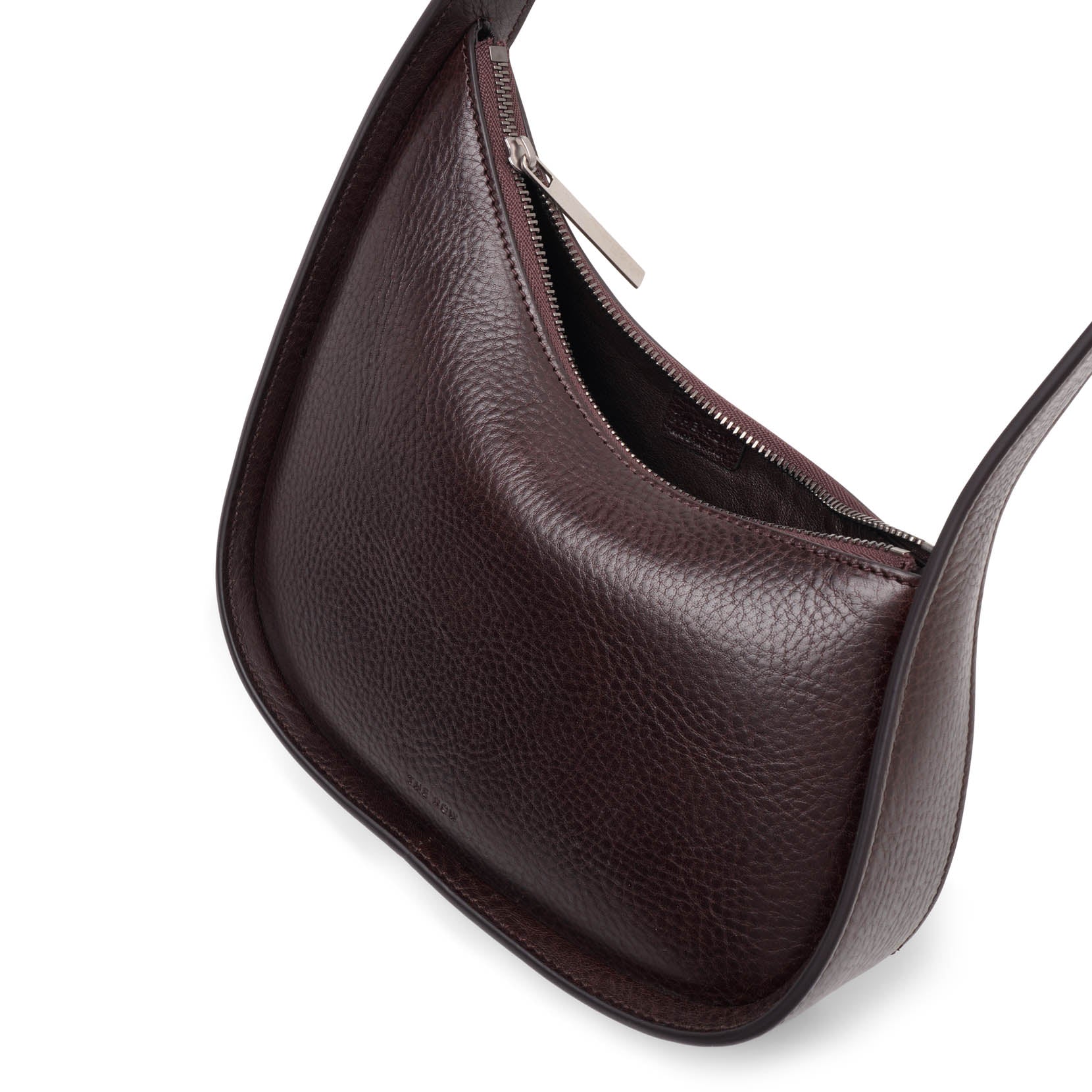 The Row | Half moon brown leather bag | Savannahs