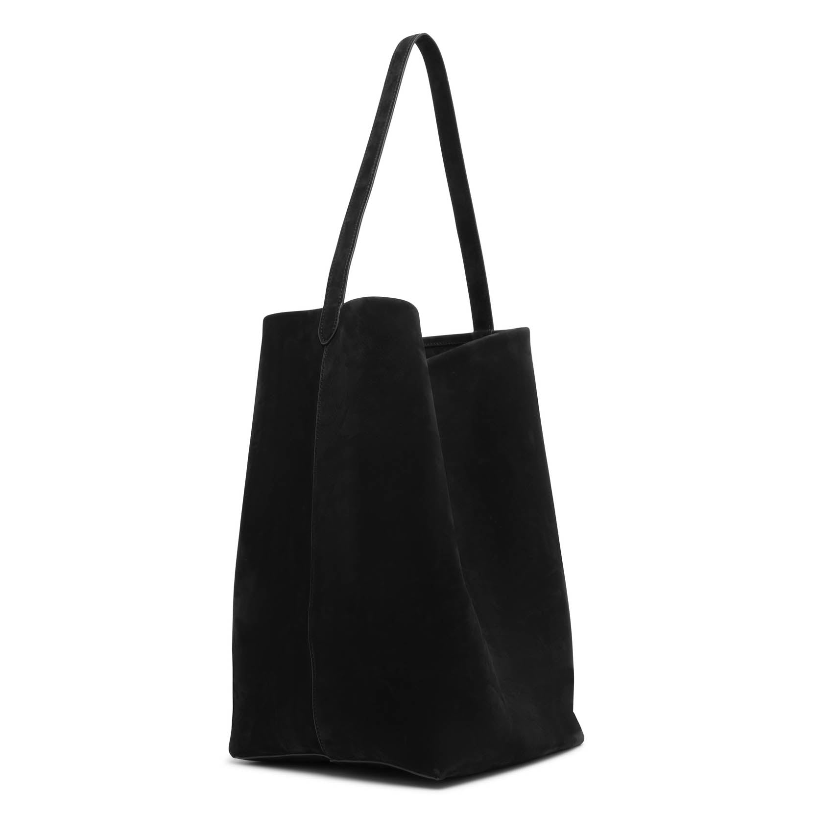 Shop The Row Large N/s Black Nubuck Tote Bag