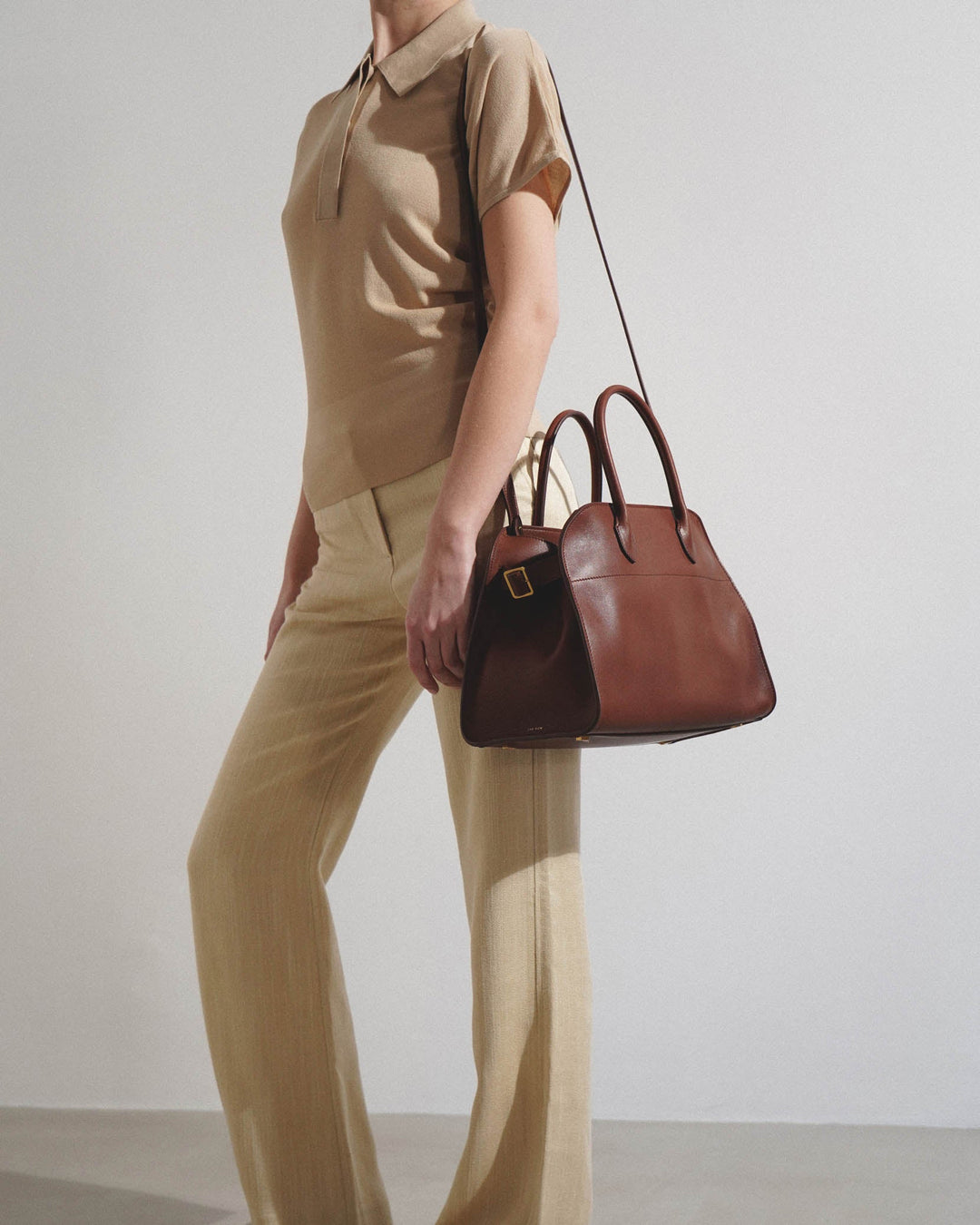 The Row | Soft Margaux 12 burgundy bag | Savannahs