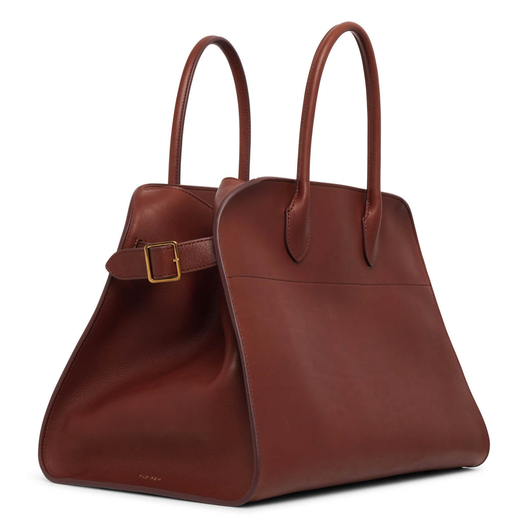 THE ROW SOFT MARGAUX 15 SMOOTH LEATHER トートバッグ Soft Margaux 15 Bag Black in Leather – The Row