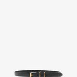 Small metallic loop belt