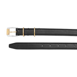 Small metallic loop belt